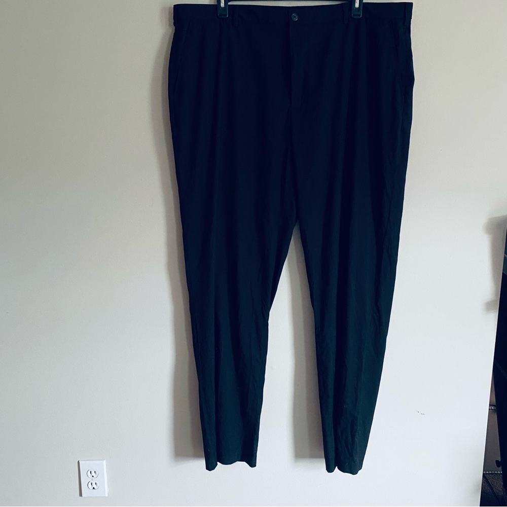 Van Heusen Big & Tall Men's Black Dress Pants Size 46 x 36